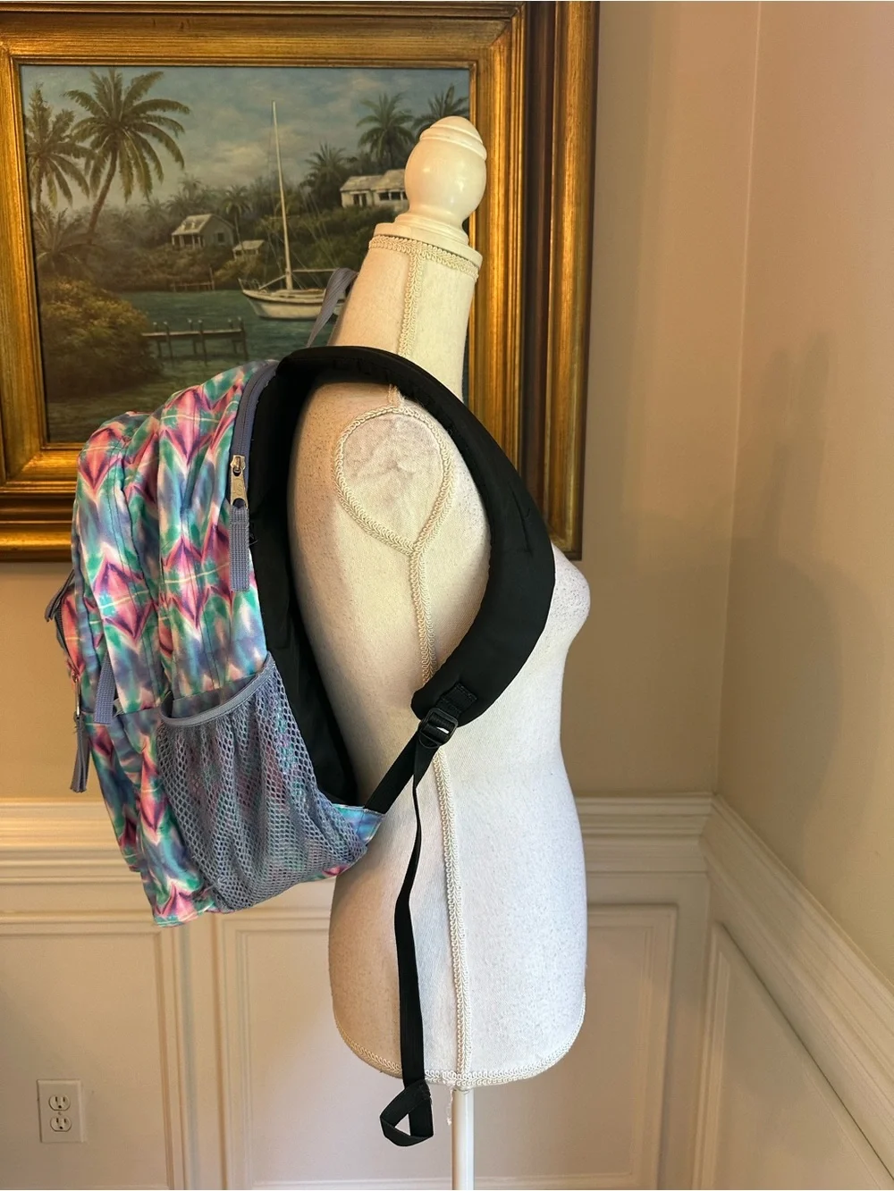 JANSPORT Tie Dye Print Big Student Backpack